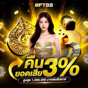 คืนยอดเสีย 3%